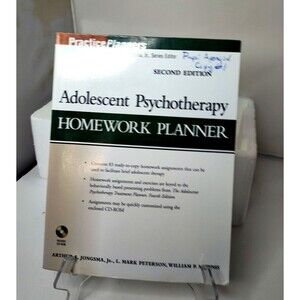 Adolescent Psychotherapy Homework Planner (PracticePlanners), Jongsma Jr., Arthu